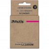 Actis KB-1000M ink (replacement for Brother LC1000M/LC970M; Standard; 36 ml; magenta)