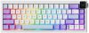 Ajazz Klawiatura mechaniczna bezprzewodowa Ajazz AK650 Dream Weaver Switch Purple White Blue RGB z ekranem