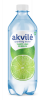 Aromatizēts dzeramais ūdens AKVILE ar laima aromātu, gāzēts, 0,6l (DEP)