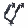 ART UM-116 Desk mount for 2 monitors, 13-27"