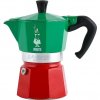 Bialetti Moka Express Tricolore, Red/Green - 6 cups