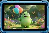 Blackview LINK 1 Kids WiFi 4/64GB 8.68-inch HD IPS 1340x800 60Hz 360nits RK3562 Quad-core 2.0GHz 5+8MP Cam 5000mAh WiFi 6 BT 5.0 Dual Speakers with Smart-K Support Tempered Film Stylus Pen Android 16 Ocean Blue