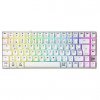 Cherry K33 COMPACT FS WIRELESS, WHITE, FRANCE