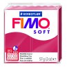 Cietējoša modelēšanas masa FIMO SOFT, 57 g, ķiršu krāsa (cherry red)