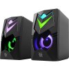Defender PC Speakers 2.0 DEFENDER J4 2.0 6W LED USB black