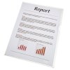 Dokumentu mape-stūrītis Esselte A5 matēta, caurspīdīga, 100 gab./iepak.