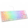 Ducky One 3 Aura White TKL Gaming Tastatur, RGB LED - MX-Blue GER