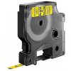 DYMO label printer tape D1 6mmx7m, black/yellow