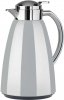 Emsa CAMPO vacuum jug, 1 liter (light grey/stainless steel, QUICK TIP closure)
