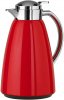 Emsa CAMPO vacuum jug, 1 liter (red/stainless steel, QUICK TIP closure)