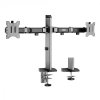 Ergo Office ER-449, Double monitor mount, 17-32"
