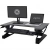 Ergotron WorkFit-T, Sit-Stand Desktop Workstation, up to 30"