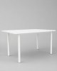Galds NOWY STYL RICKO, balts, 150x80x75 cm
