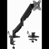 Gembird Adjustable desk display mounting arm with USB ports, 17-32"