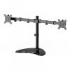 Gembird Dual monitor desk stand, 13-32"