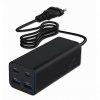 Gembird Universal charger 100W GaN 2xUSB-A 2xUSB-C fast charger black