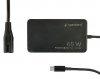 Gembird Zasilacz 65W | Power Delivery | GaN | USB-C