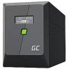 Green Cell Nepārtrauktas barošanas bloks Green Cell PowerProof LCD UPS 2000VA 1400W USB 2x Schuko + 3x IEC
