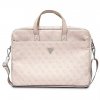 Guess Saffiano 4G Laptop bag, 16", Pink