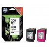 Hewlett Packard 300 COMBO-PACK BLACK/TRI-COLOR
