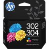 Hewlett Packard HP 302/304 Tri-color Original Ink Cartridge