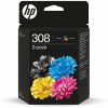 Hewlett Packard HP 308 BLACK/TRI-COLOR INK CARTRIDGE COMBO 2-PACK