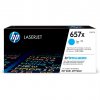 Hewlett Packard HP 657X LaserJet Original Toner Cartridge Cyan High Yield