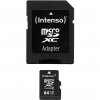 Intenso microSDXC, 64GB, Class 10 +Adapter