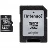 Intenso Professional, microSDXC, 64GB, UHS-I, U1, V10 +Reader