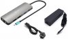 i-tec USB-C Metal Nano Dock 2x HDMI 1x GLAN 2x USB 3.2 2x USB 2.0 1x USB-C 3.2 Gen.1 Data 1x USB-C 100W PD + Charger 100W