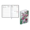 Kabatas plānotājs 2027.gadam EKO Mono flex Flowers, diena, 98x150 mm, laminētie vāki