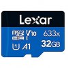Lexar 633x, microSDHC, 32GB, UHS-I, U1, V10