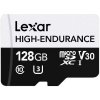 Lexar High Endurance, microSDXC, 128GB UHS-I, U3, V30