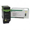 Lexmark RETURN TONER CARTRIDGE YELLOW F/ CS632 CX635    11.7K