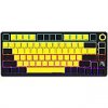 Lorgar KBP7075W, Wireless 75% Mechanical Gaming Keyboard Pro, Black/yellow, EN layout