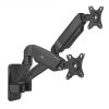 Maclean MC-988, Wall mount for 2 monitors, 17-32"