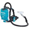 Makita cordless backpack vacuum cleaner DVC265ZXU 36V, Blue/Black - without battery and charger