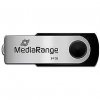 MediaRange Flexi-Drive, 64 GB, Black & Silver