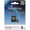 MediaRange MR957, microSDHC, 8GB, Class 10