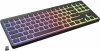 Natec Klawiatura gamingowa Genesis Thor 430 TKL Outemu Silent Pink bezprzewodowa mechaniczna podświetlana czarna Hot-Swap Slim