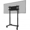 Newstar NEOMOUNTS MOVE LIFT XL MOTORISED MOBILE STAND INCL. STORAGE BOX, 10 CM. WHEELS FLOOR - VESA MAX 1200X600
