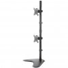 Newstar Vertical dual monitor desk stand, 10-32"