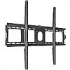 Onkron Fixed TV Wall Mount for 55 to 100-inch Flat Panel TVs Digital Panels 75 kg, Black