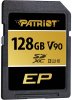 Patriot EP 128GB SDXC (black, UHS-II U3, Class 10, V90)