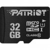 Patriot LX Series, microSDHC, 32GB, Class 10, UHS-I, U1, V10