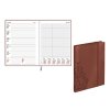 Plānotājs 2026.gadam EKO Quadro TREND, A5, nedēļa, chocolate bronze