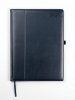 Plānotājs AMBASSADOR BLACK EDITION 2026, PU, A4, zila krāsa (Baltic)
