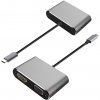 Platinet PMMA9832 Adapter Type-C to HDMI & VGA Black