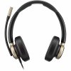 Poly HP Poly Mission 825 Stereo-Headset mit USB-A/C, kabelgebunden Microsoft Teams-zertifiziert, Aktives Noise Cancelling (ANC), KI-Geräuschunterdrückung m