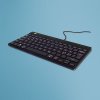 R-GO Tools COMPACT BREAK KEYBOARD QWERTY ND BLACK WIRED